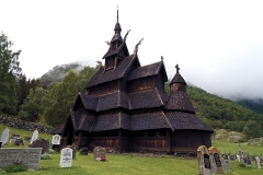 Stave Church from the 12th century - Borgund, Norway