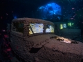 Fordson WOT 3 trucks in the cargo hold of Thistlegorm - Red Sea