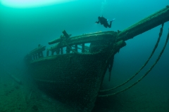 The barque Arabia - Tobermory, Canada